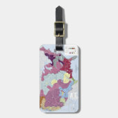 KAART: AMERIKAANSE INDIANEN BAGAGELABEL (Voorkant verticaal)