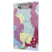 KAART: AMERIKAANSE INDIANEN KLEMBORD (Links)