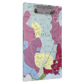 KAART: AMERIKAANSE INDIANEN KLEMBORD (Rechts)