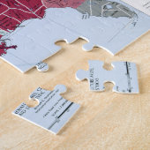 KAART: AMERIKAANSE INDIANEN LEGPUZZEL (Zijkant)