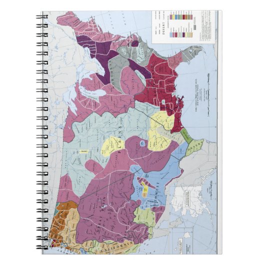 KAART: AMERIKAANSE INDIANEN NOTITIEBOEK (Voorkant)