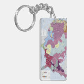 KAART: AMERIKAANSE INDIANEN SLEUTELHANGER (Voorkant Links)