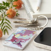 KAART: AMERIKAANSE INDIANEN SLEUTELHANGER (Voorkant Rechts)