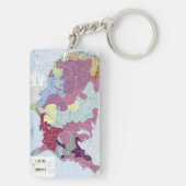 KAART: AMERIKAANSE INDIANEN SLEUTELHANGER (achterkant)