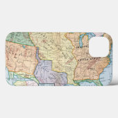 Kaart: Amerikaanse uitbreiding, 1905 Case-Mate iPhone Case (Achterkant (horizontaal))