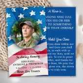 Kaart Amerikaanse vlag Militaire Gestallen Soldaat