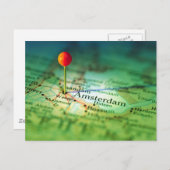  kaart AMSTERDAM (Voorkant / Achterkant)