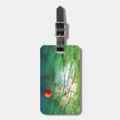 kaart AMSTERDAM Bagagelabel (Voorkant verticaal)
