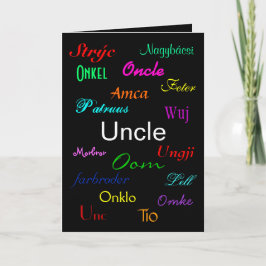 kaart "An Uncle's Birthday I" - 
