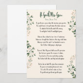 Kaart Annie Johnson Flint - 'Hij geeft meer eer' (Voorkant / Achterkant)