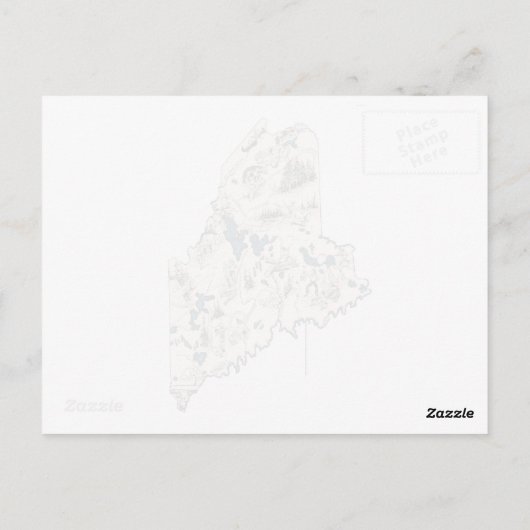  kaart Antiek Afbeelding (Achterkant)