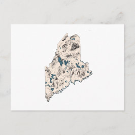 kaart Antiek Afbeelding