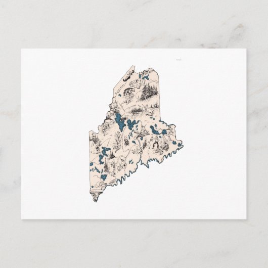  kaart Antiek Afbeelding (Voorkant)