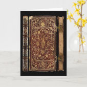 Kaart - Antiek Boek - Heilige Patrick (Gele Bloem)