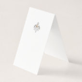 Kaart Antiek Letter - Weddenbanknummer (Achterkant)