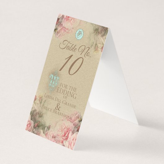 Kaart Antiek Letter - Weddenbanknummer (Voorkant)