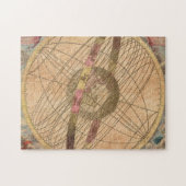 Kaart Antiek Onmiddellijk Ondoorzichtig Exemplaar Legpuzzel (Horizontaal)