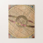 Kaart Antiek Onmiddellijk Ondoorzichtig Exemplaar Legpuzzel (Verticaal)