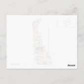  kaart Antiek staatskaart Delaware Afbeelding (Achterkant)