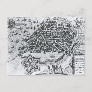 Kaart Antwerpen, 1598