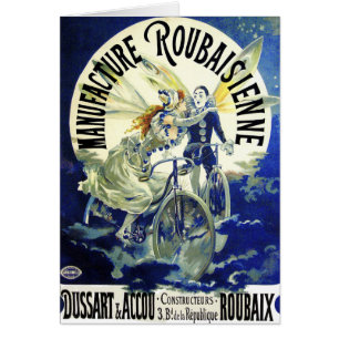 Kaart: Art Nouveau: fietsen: Roubaisien