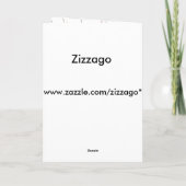 Kaart Asian Pink Floral Best Wishes of Birthday (Achterkant)