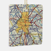 kaart Atlanta Keramisch Ornament (Rechts)