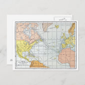 KAART: ATLANTISCHE REIZEN BRIEFKAART (Voorkant / Achterkant)