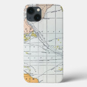 KAART: ATLANTISCHE REIZEN Case-Mate iPhone CASE (Achterkant)