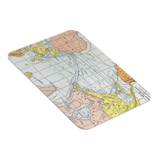 KAART: ATLANTISCHE REIZEN MAGNEET (Rechterzijde)