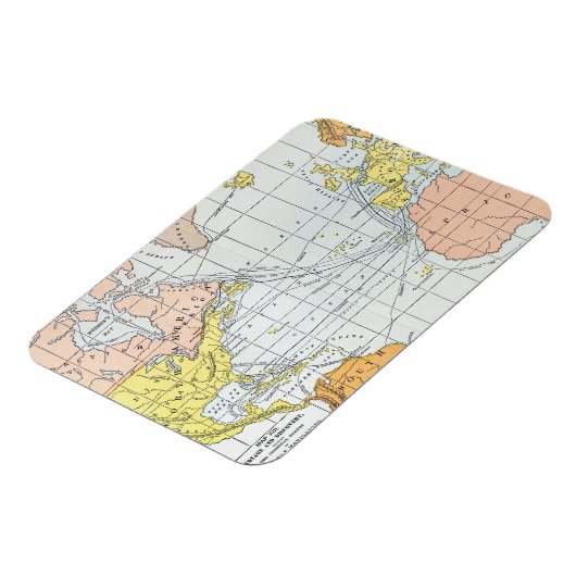 KAART: ATLANTISCHE REIZEN MAGNEET (Linkerzijde)