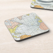 KAART: ATLANTISCHE REIZEN ONDERZETTER (Linkerzijde)