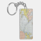 KAART: ATLANTISCHE REIZEN SLEUTELHANGER (Voorkant Links)