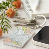 KAART: ATLANTISCHE REIZEN SLEUTELHANGER (Voorkant Rechts)