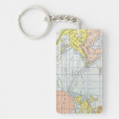 KAART: ATLANTISCHE REIZEN SLEUTELHANGER (Voorkant)