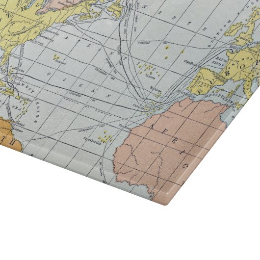 KAART: ATLANTISCHE REIZEN SNIJPLANK (Hoek)