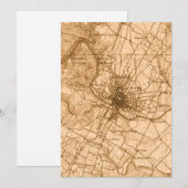 kaart Austin (Voorkant / Achterkant)