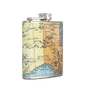 KAART: AUSTRALIË, c1890 Heupfles (Rechts)