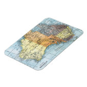 KAART: AUSTRALIË, c1890 Magneet (Linkerzijde)