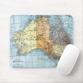 KAART: AUSTRALIË, c1890 Muismat (Met muis)