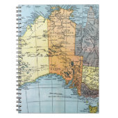 KAART: AUSTRALIË, c1890 Notitieboek (Voorkant)