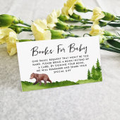 Kaart baby Beer Book Request Enclosure