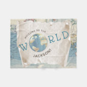  kaart Baby Deken (Voorkant (Horizontaal))