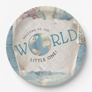  kaart Baby shower Papieren Bordje