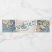  Kaart Baby shower Waterflesetiketten Waterfles Etiket (Enkel label)