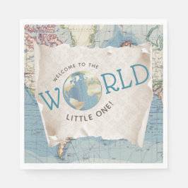  kaart Baby showers servetten