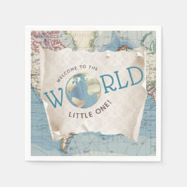  kaart Baby showers servetten