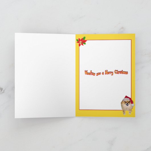 Kaart | Bad Santa Woofing Christmas (Binnen)