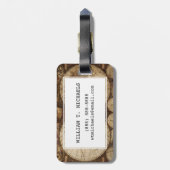  kaart bagagelabel (Achterkant verticaal)