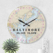  kaart Baltimore Chesapeake MD